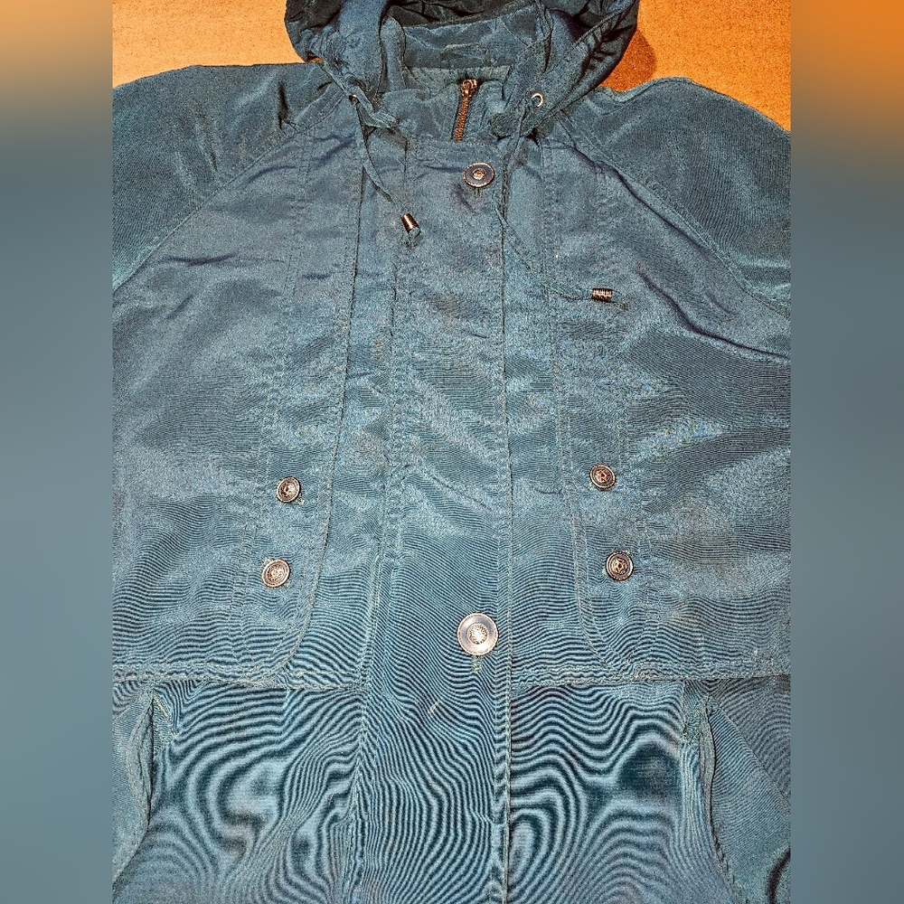 Vtg Basic Editions Insulated Full Zip Hooded Jack… - image 5